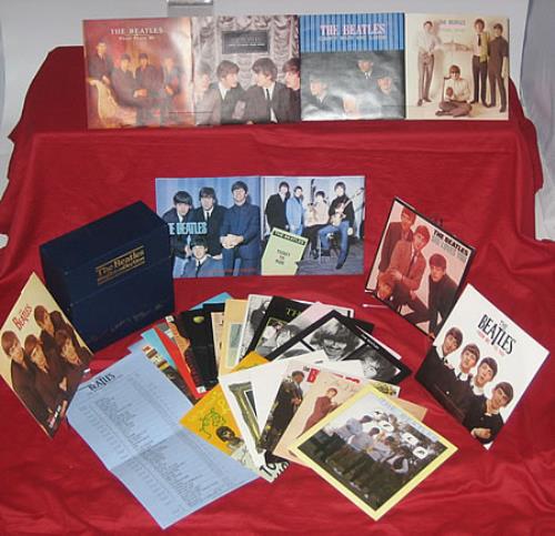 The Beatles Singles Collection + Insert - EX UK 7